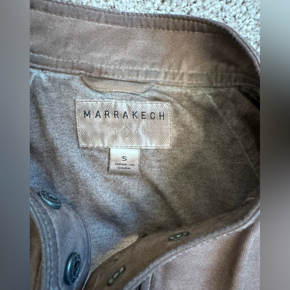 Marrakech Women's Tan Bomber Jacket
